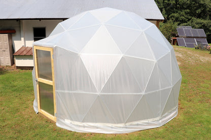 16 Ft Greenhouse Kits - Translucent Vinyl Cover