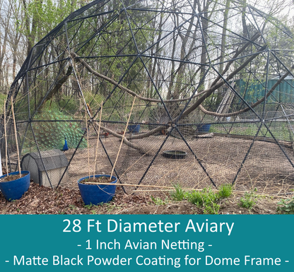 28 Ft Peacock Aviary Kits