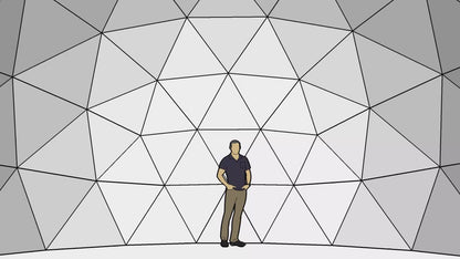 20 ft Diameter Dome Frame